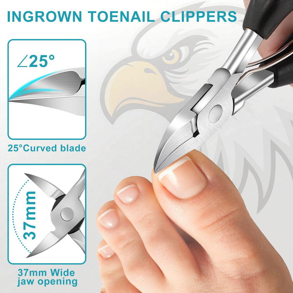 Southman long-handle toenail clippers for easier reach