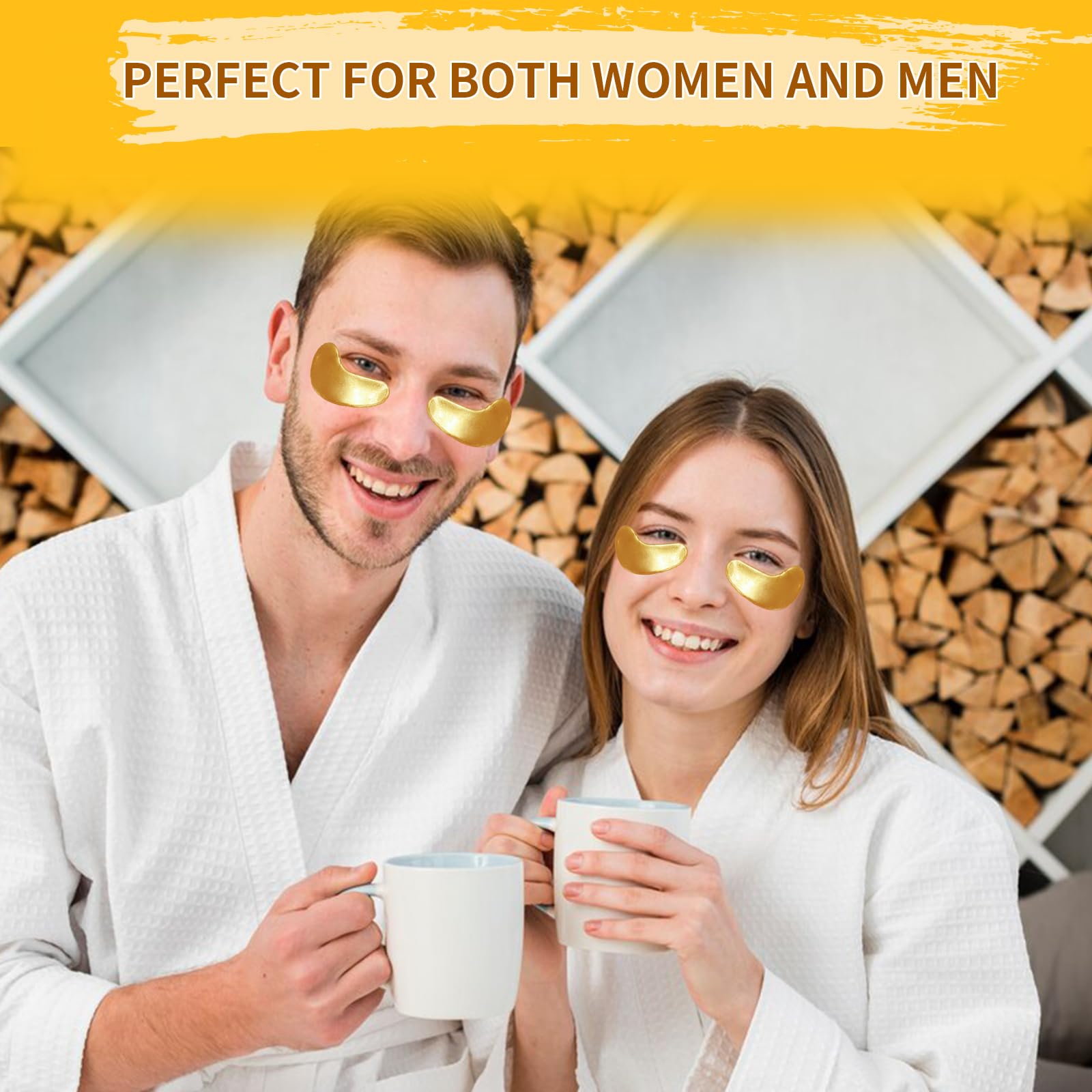 Souwixlum refrigerated eye patches provide a cooling effect.