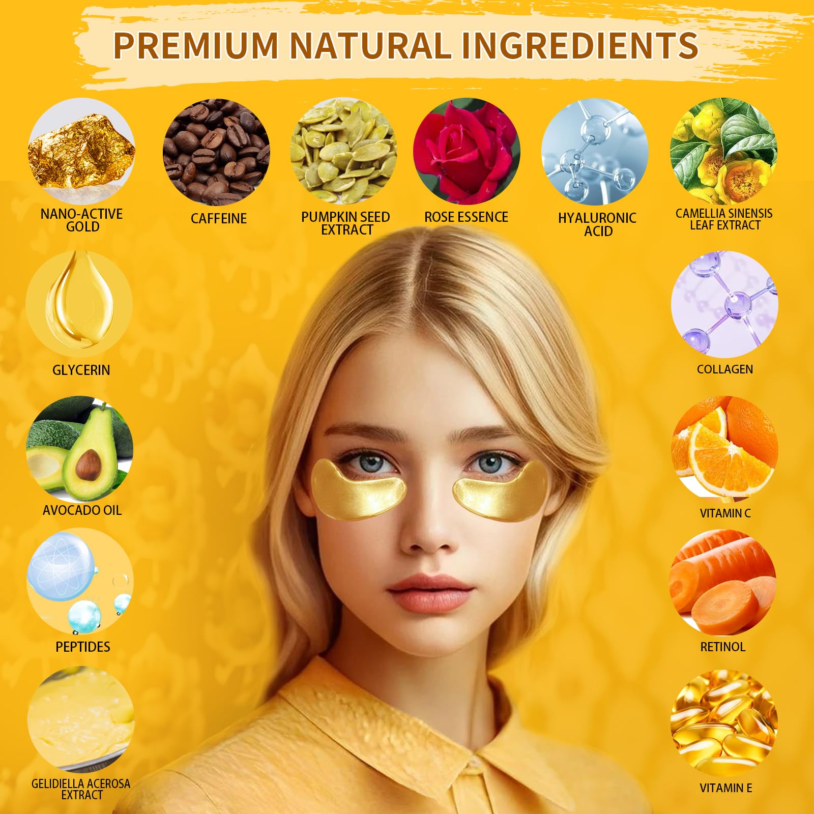 Souwixlum under-eye patches address dark circles for a brighter look.