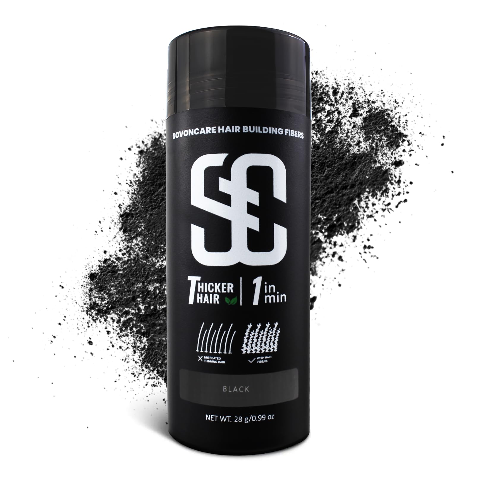 SOVONCARE: fibras capilares para apariencia instantánea y mayor densidad en cabello fino