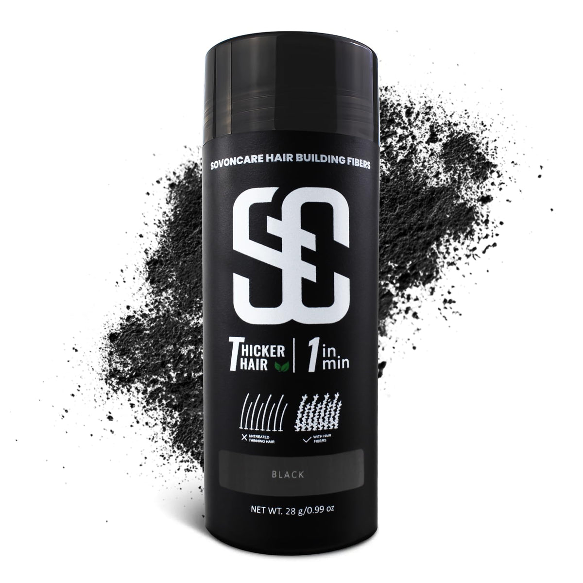 SOVONCARE: fibras capilares para apariencia instantánea y mayor densidad en cabello fino