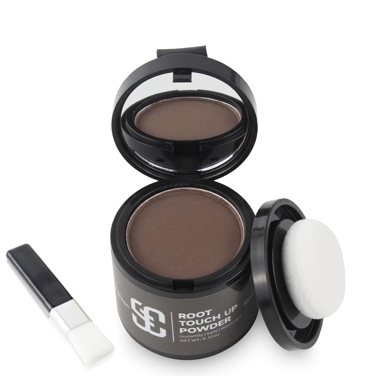 SOVONCARE Hairline Powder covers bald spots for a natural, seamless look.