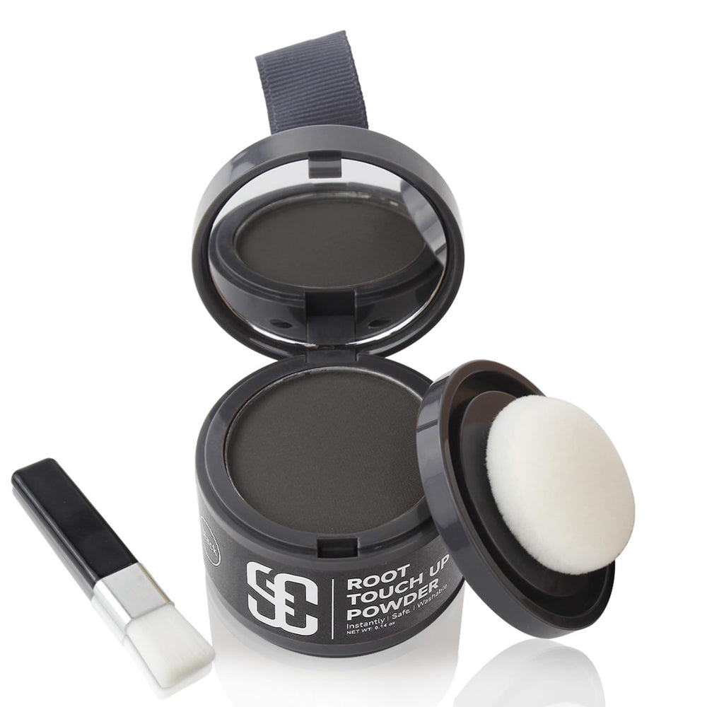 SOVONCARE Instantly Hairline Powder compact for quick touch-ups on the go.