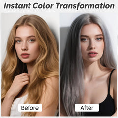 Cosplay-ready look using SOVONCARE temporary color spray at a party.