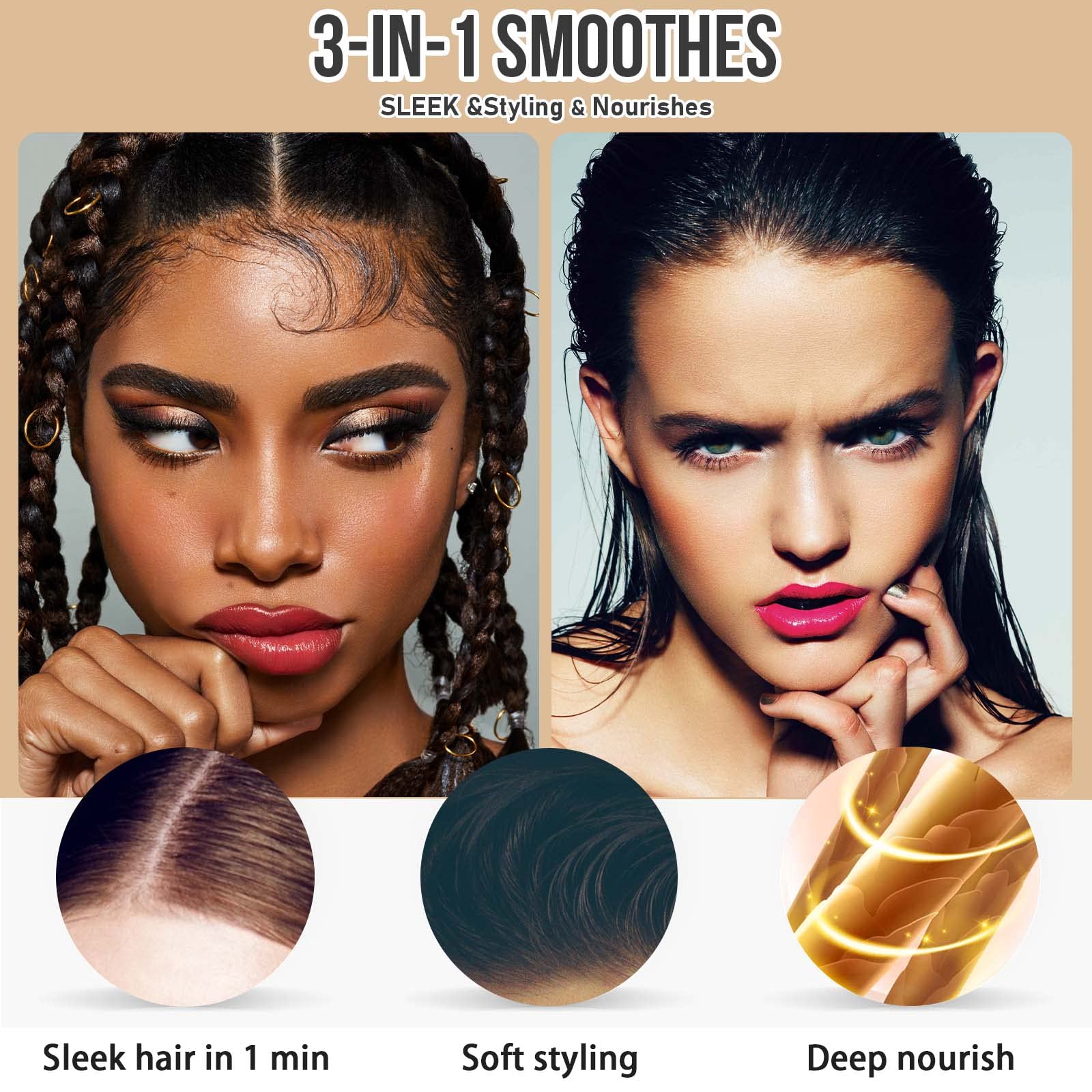 SOVONCARE travel-size wax stick for convenient daily styling