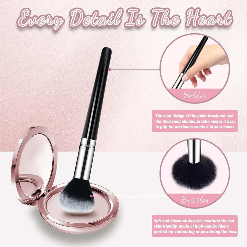 SOYOK foundation brush provides smooth, even coverage for a natural base