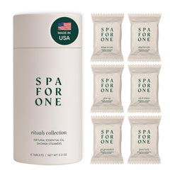 Spa For One Dream Steam shower steamer releasing lavender and bergamot for relaxation.