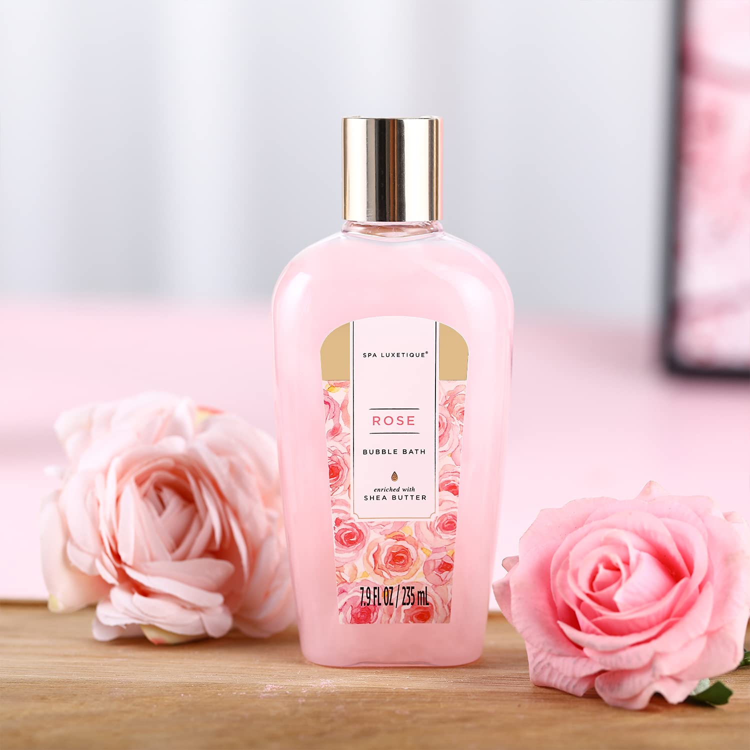 Spa Luxetique gel de ducha rosa spa para piel suave