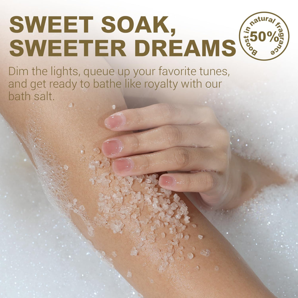 Spa Luxetique nourishing body lotion promotes smooth skin after use.