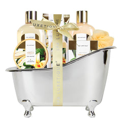 Spa Luxetique vanilla bath gift set for relaxing evenings