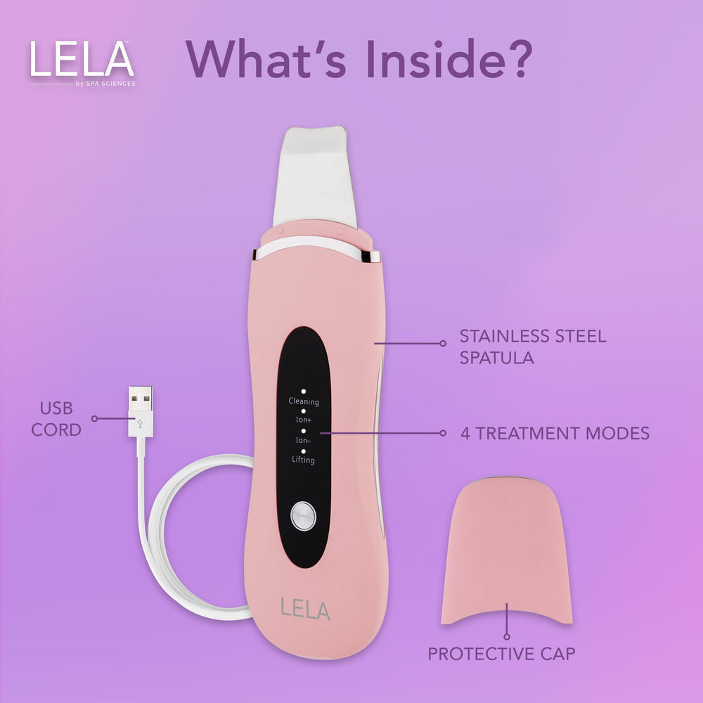 Spa Sciences LELA pore extraction action targets refined pores for smoother skin.