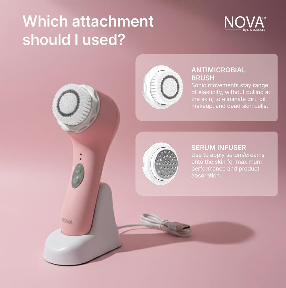 Spa Sciences NOVA demonstrates 18,000 movements per minute for powerful sonic cleansing