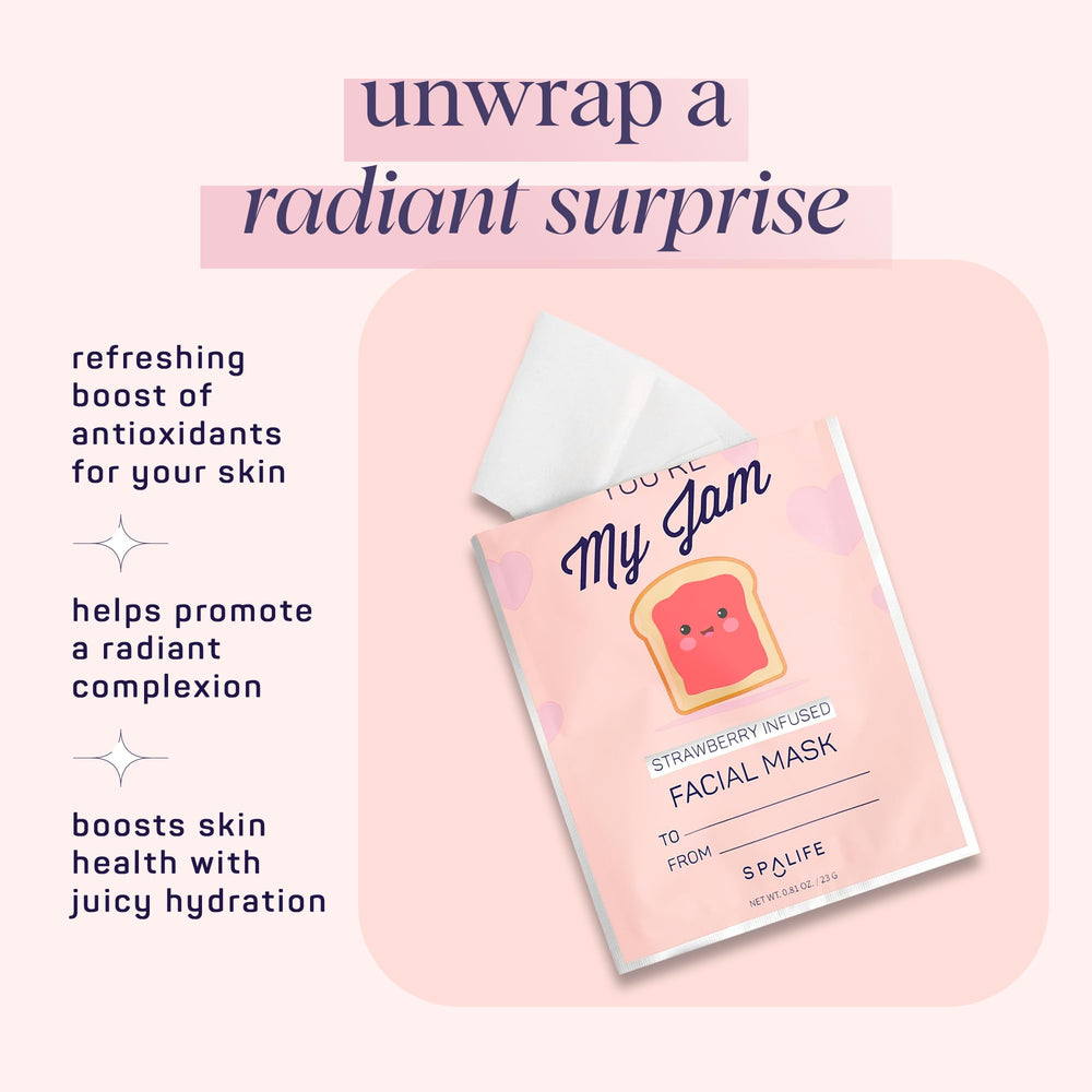 SpaLife empaque regalo con detalles elegantes para cuidado facial.