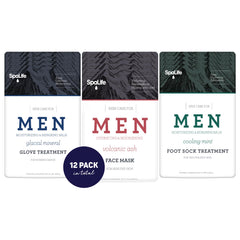 SpaLife guantes glaciares para manos, hidratación profunda para piel seca.