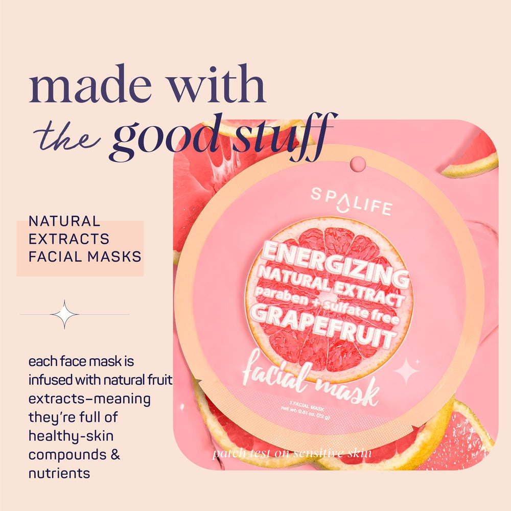 SpaLife mascarilla fruta cereza, antioxidantes que revitalizan el aspecto