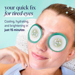 SpaLife pepino alivio inmediato: parche frío para ojos cansados.