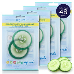 SpaLife pepino ojos refrescantes: parche para ojos que alivia la hinchazón.