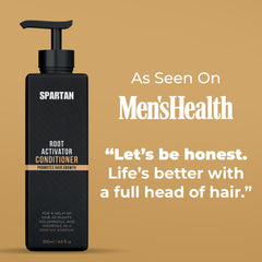 Detail ofSPARTAN Root Activator Conditioner hazelnut oil for stronger strands