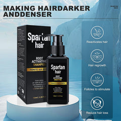 SPARTAN HAIR champú, aplicación manual, uso diario para cabello más fuerte