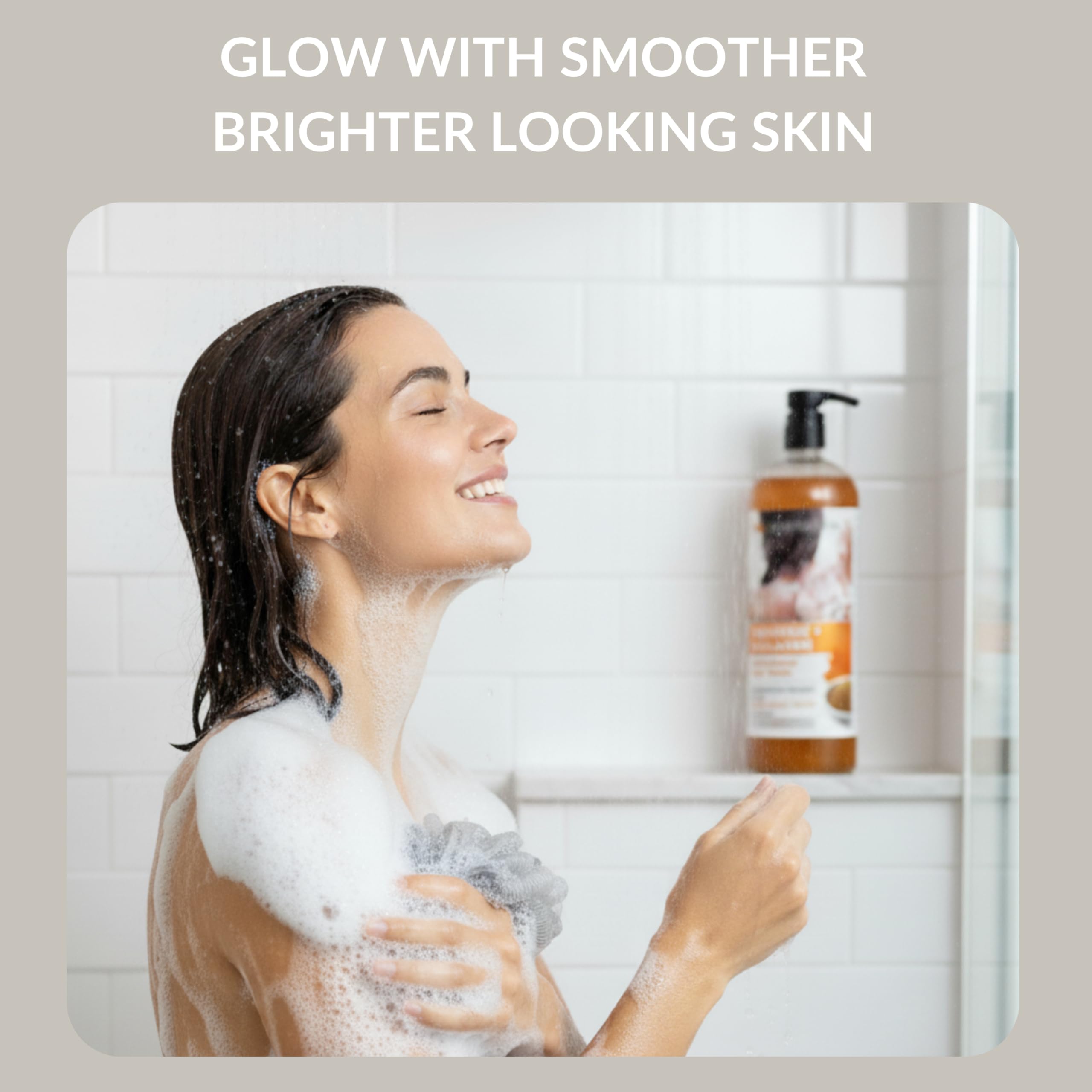 Exfoliante con azúcar moreno de SpaScriptions para piel suave