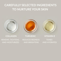 Granulos exfoliantes SpaScriptions con cúrcuma y colágeno