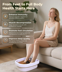 SPATOES Salon-Level Therapy at Home delivers deep-tissue feel without spa visit.