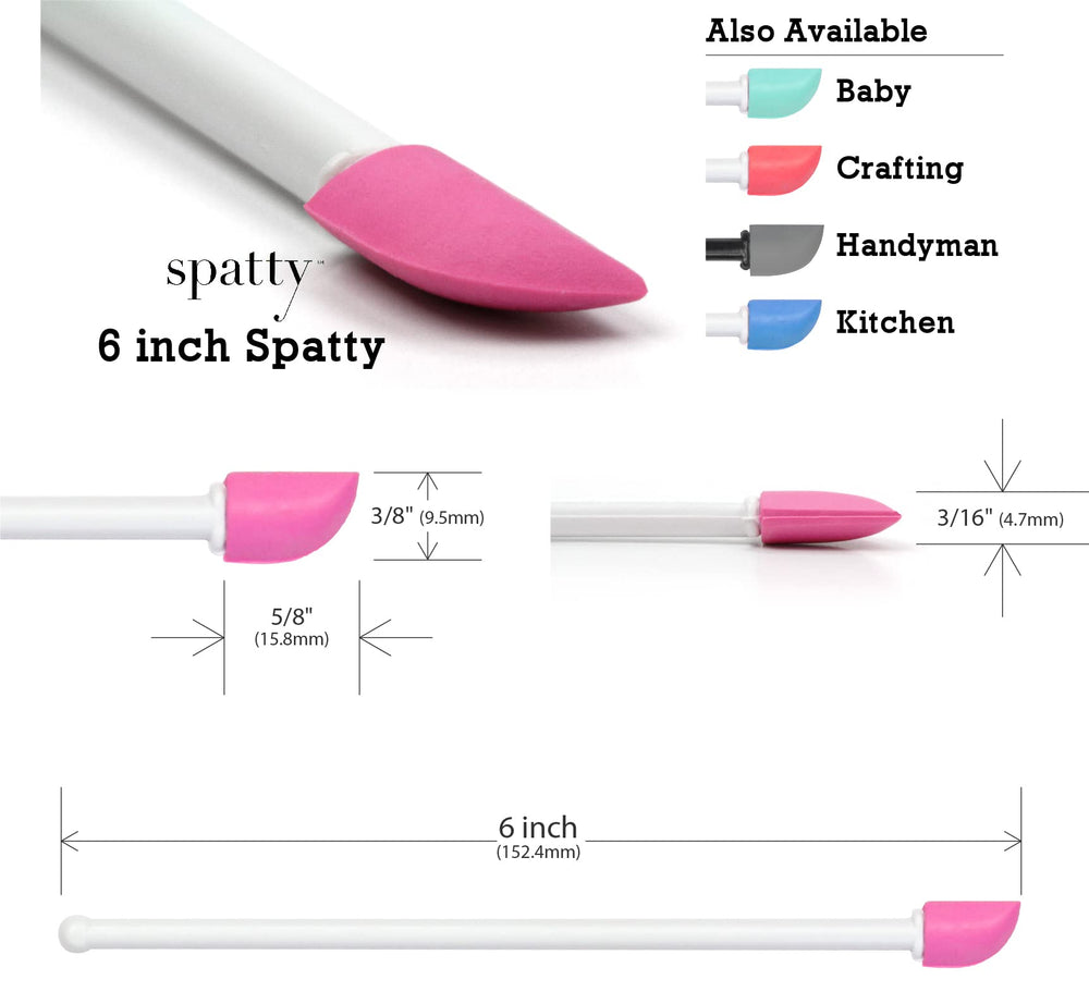 Dishwasher-safe Spatty Daddy spatula, easy to clean after use.