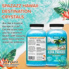 Aroma cítrico con toques ámbar para Spazazz Hawái