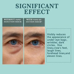 Spec ask Instant Under Eye Lift Serum, textura cremosa para aplicar bajo los ojos.