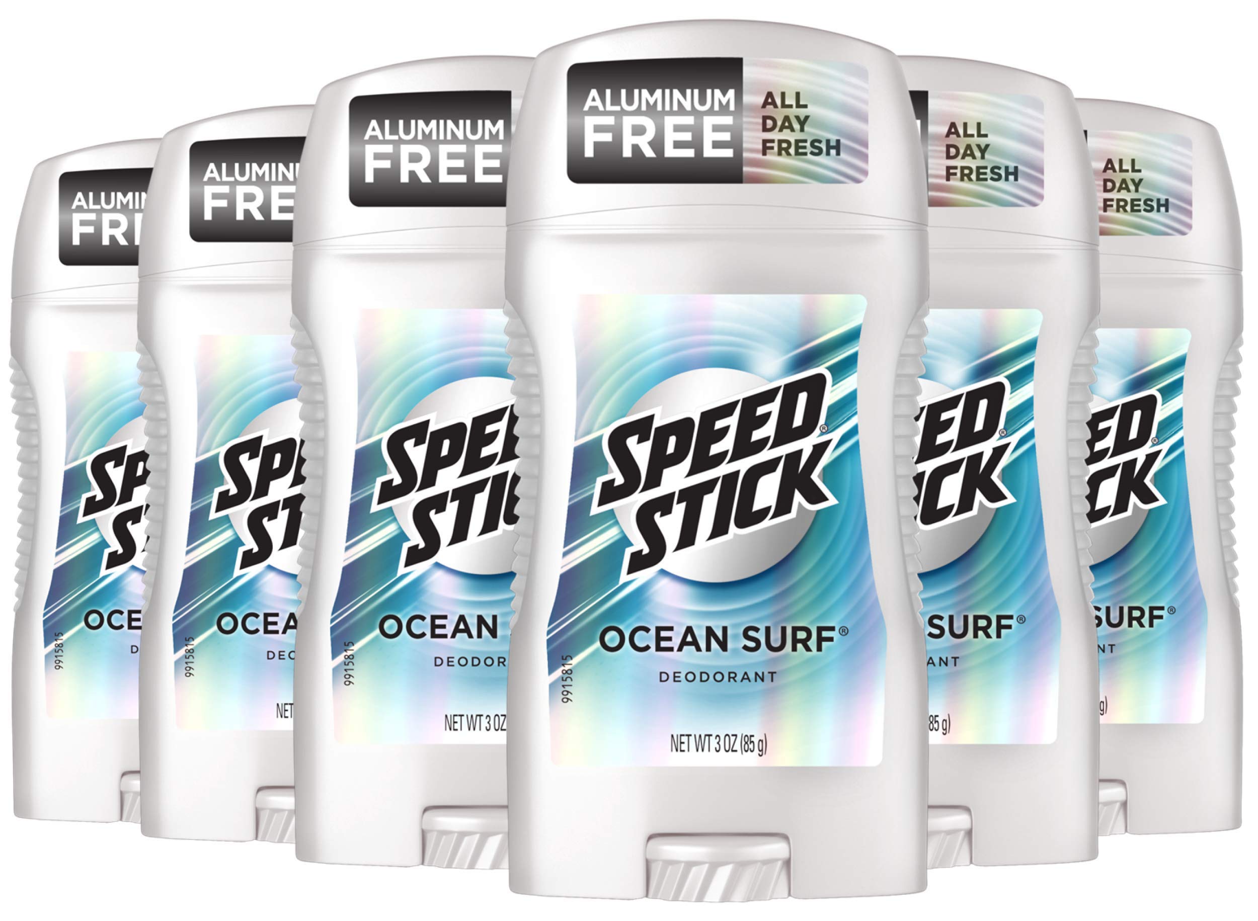 Speed Stick desodorante para hombres, empaque de seis piezas para recambios prácticos