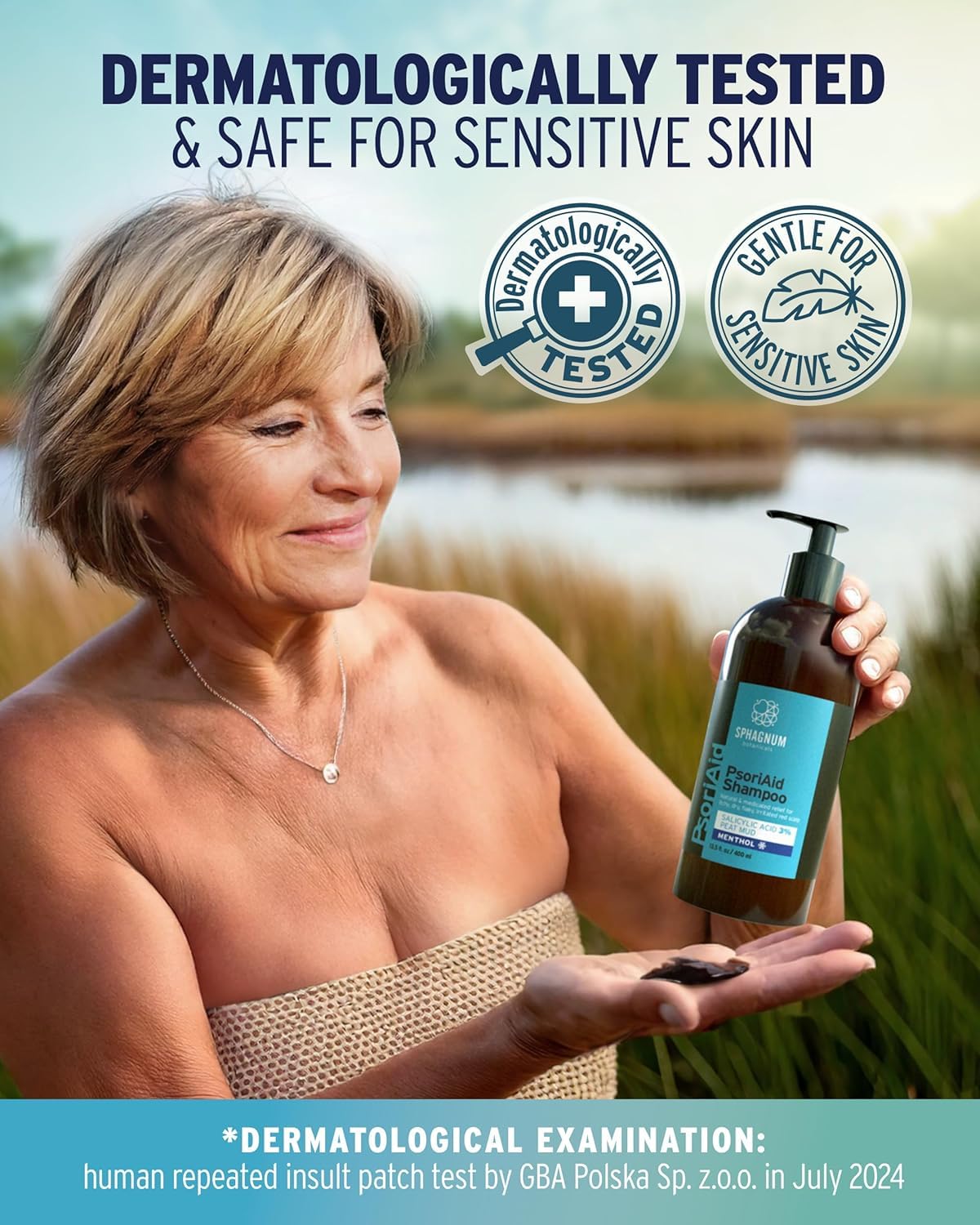 Sphagnum Botanicals Allantoin supports scalp comfort and hydration.