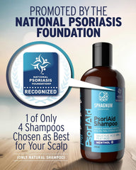 Sphagnum Botanicals sulfate-free formula provides gentle cleansing for sensitive scalps.