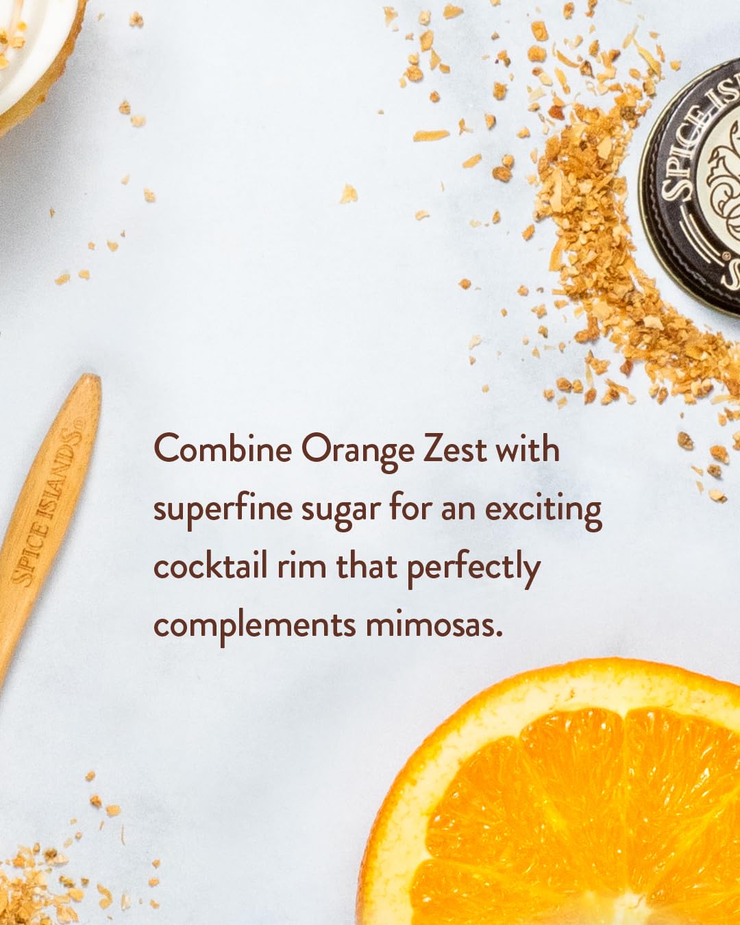 Spice Islands orange peel dried ribbons ideal for baking aromas.