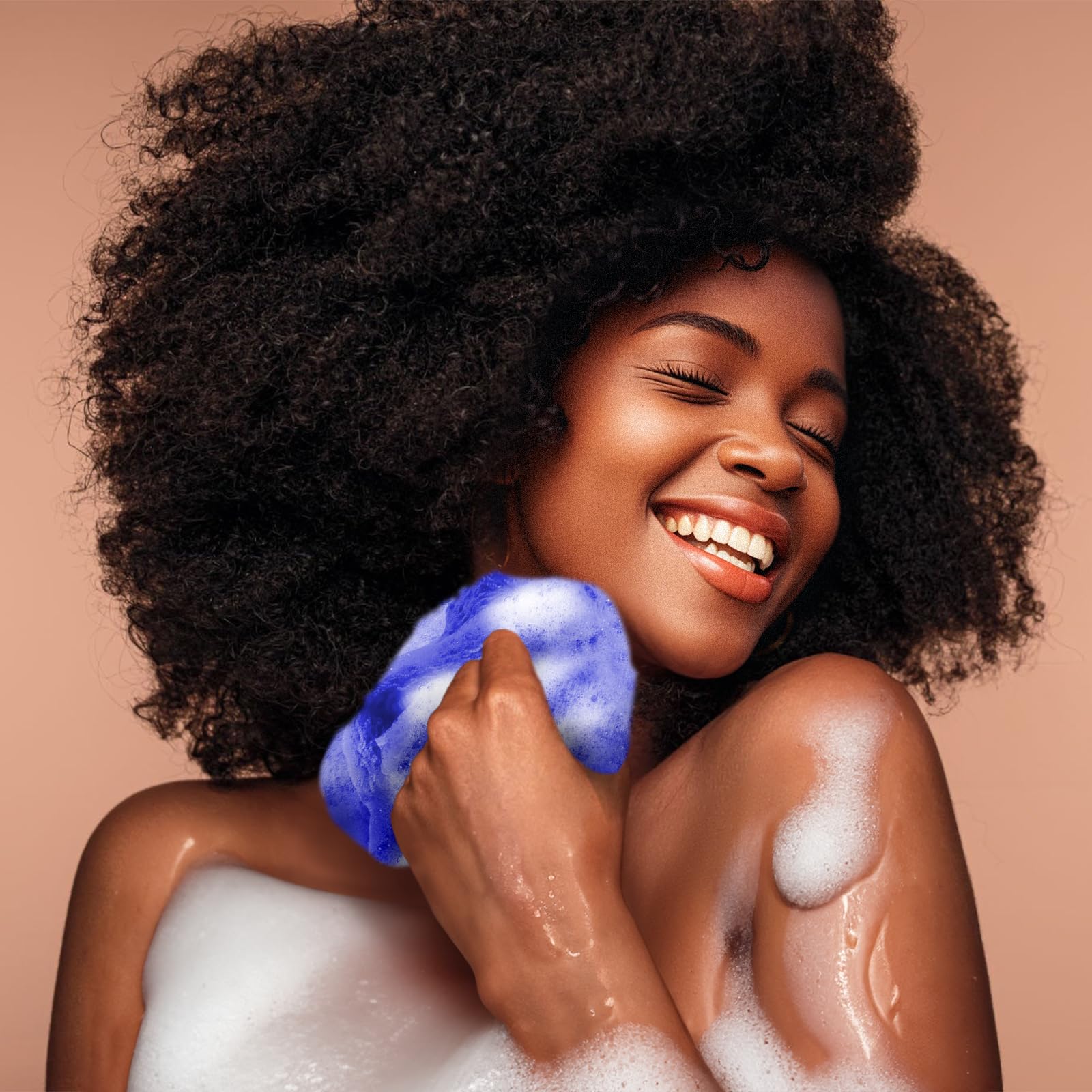 SpiralScgv African Net Sponge travel-friendly pack ideal for on-the-go cleansing.