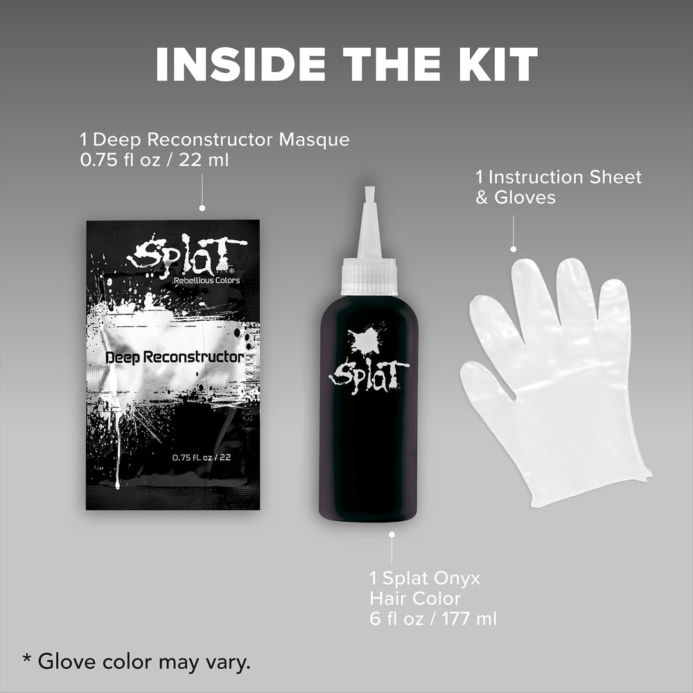 Step-by-step instructions for at-home color application