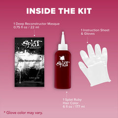 Splat Midnight Ruby instruction card guiding step-by-step use.