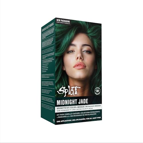 Splat Rebellious Colors Midnight Jade aftercare kit promotes lasting shine