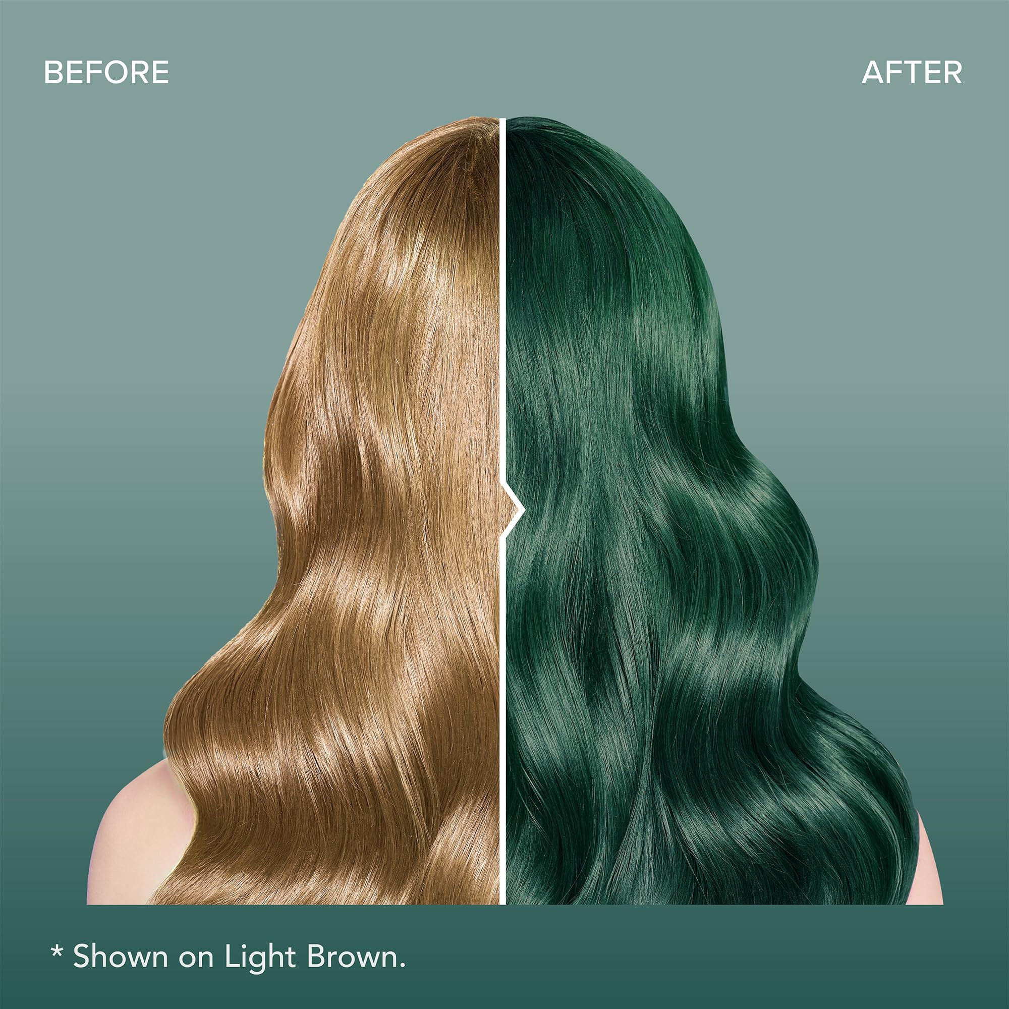 Splat Rebellious Colors Midnight Jade foils for precise color framing