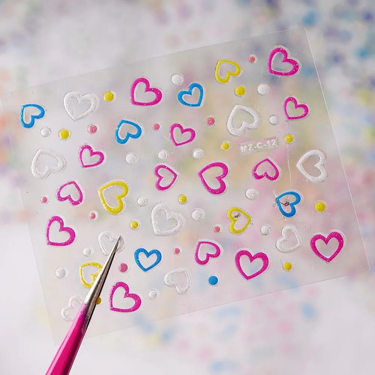 SPLOCUDU nail art sheets are non-toxic and water-resistant for safe use.