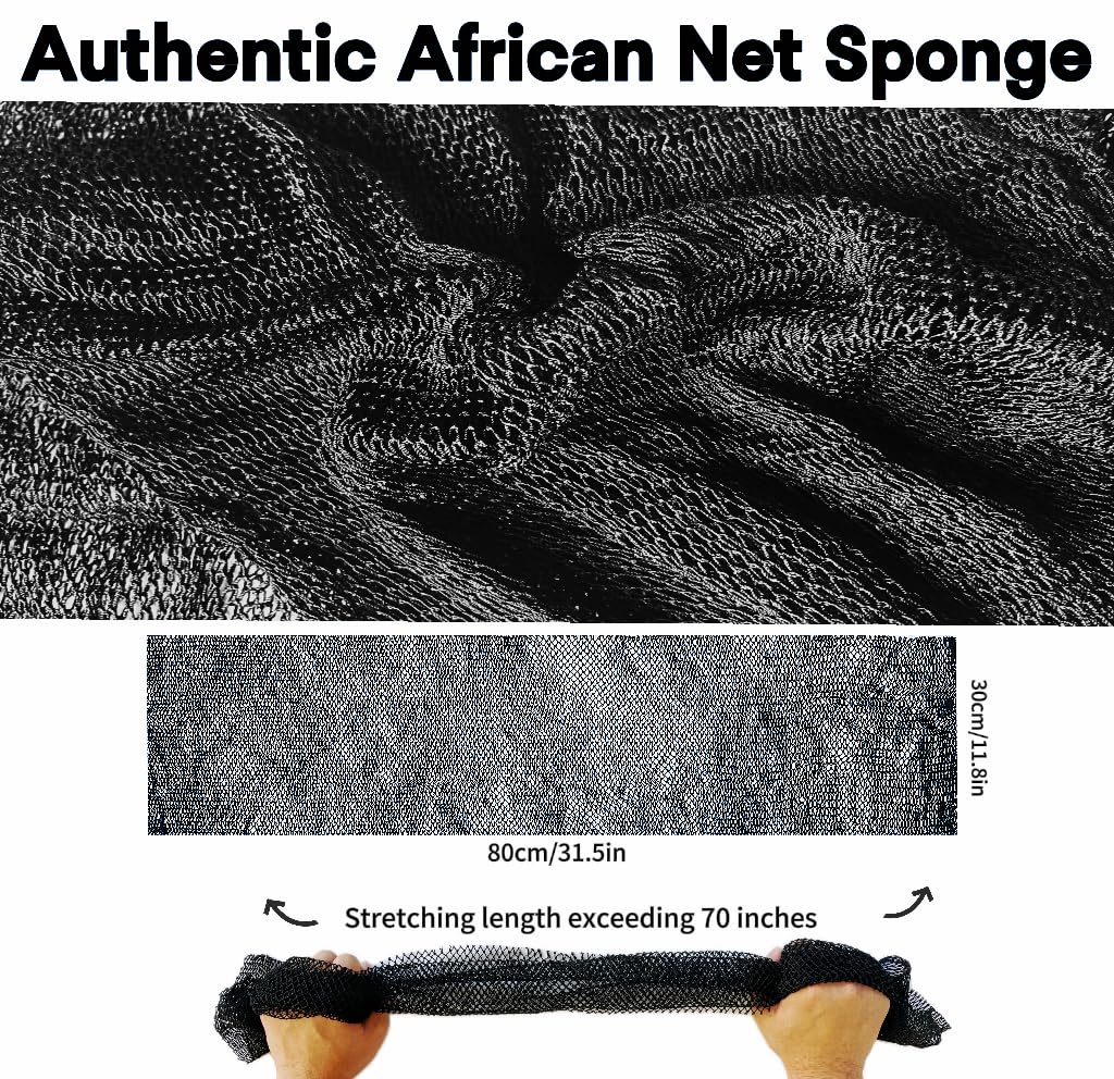 SPMKTBOZAI esponja africana, espuma generosa al enjabonar durante la ducha