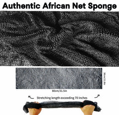 SPMKTBOZAI esponja africana, espuma generosa al enjabonar durante la ducha