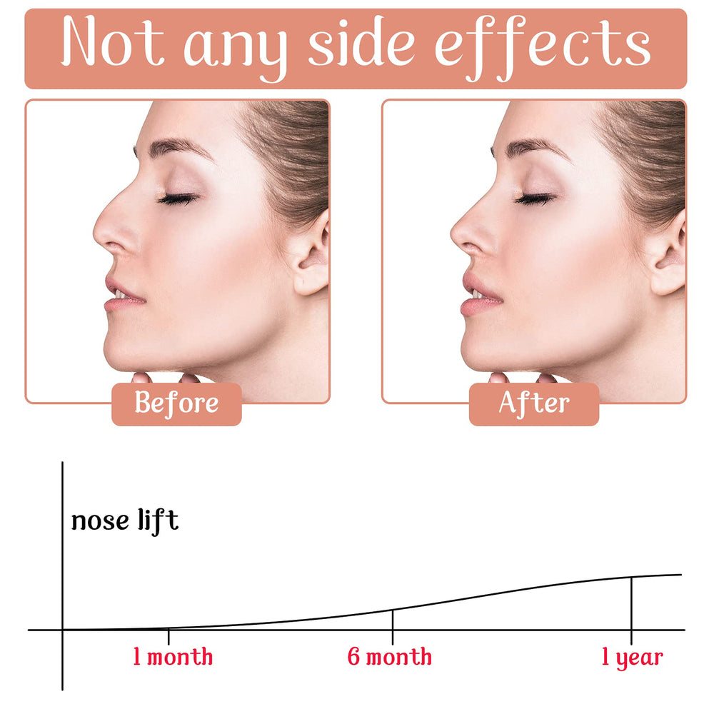 Spnico nose shaper clip in use, stays in place during activities