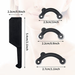 Spnico silicone nose straightener close-up, soft material for comfortable daily use