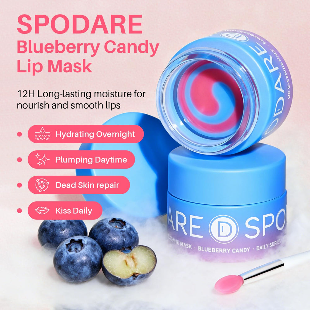 SPODARE mascarilla labial: reparación nocturna para labios secos