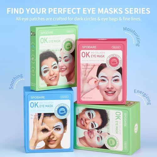 SPODARE OK Shape Eye Masks make bedtime routine a calming ritual.