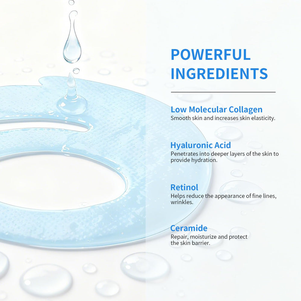SPODARE OK Shape Eye Masks vegan and sulfate-free for sensitive skin.
