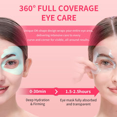 SPODARE OK Shape Eye Masks caffeine patch targets dark circles and puffiness for a brighter look