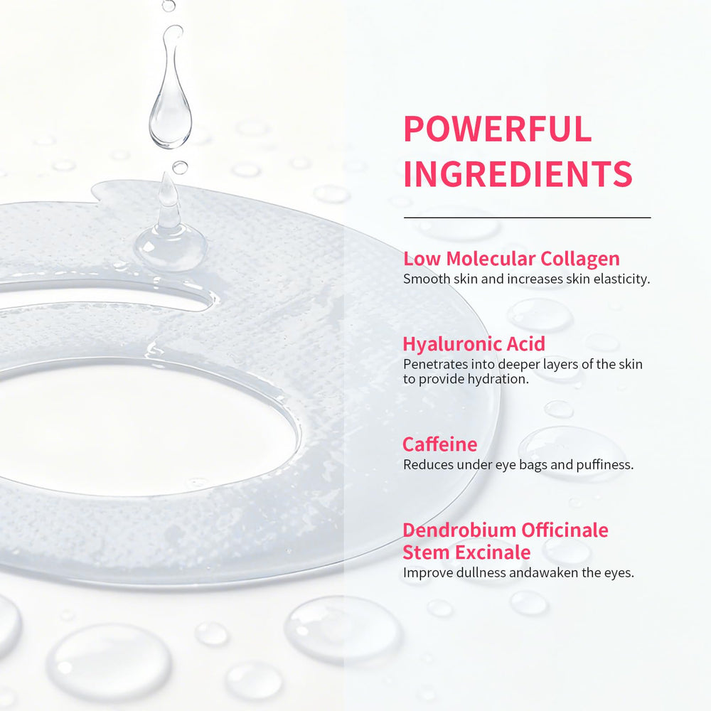 SPODARE OK Shape Eye Masks vegan and sulfate-free formulation suitable for sensitive skin