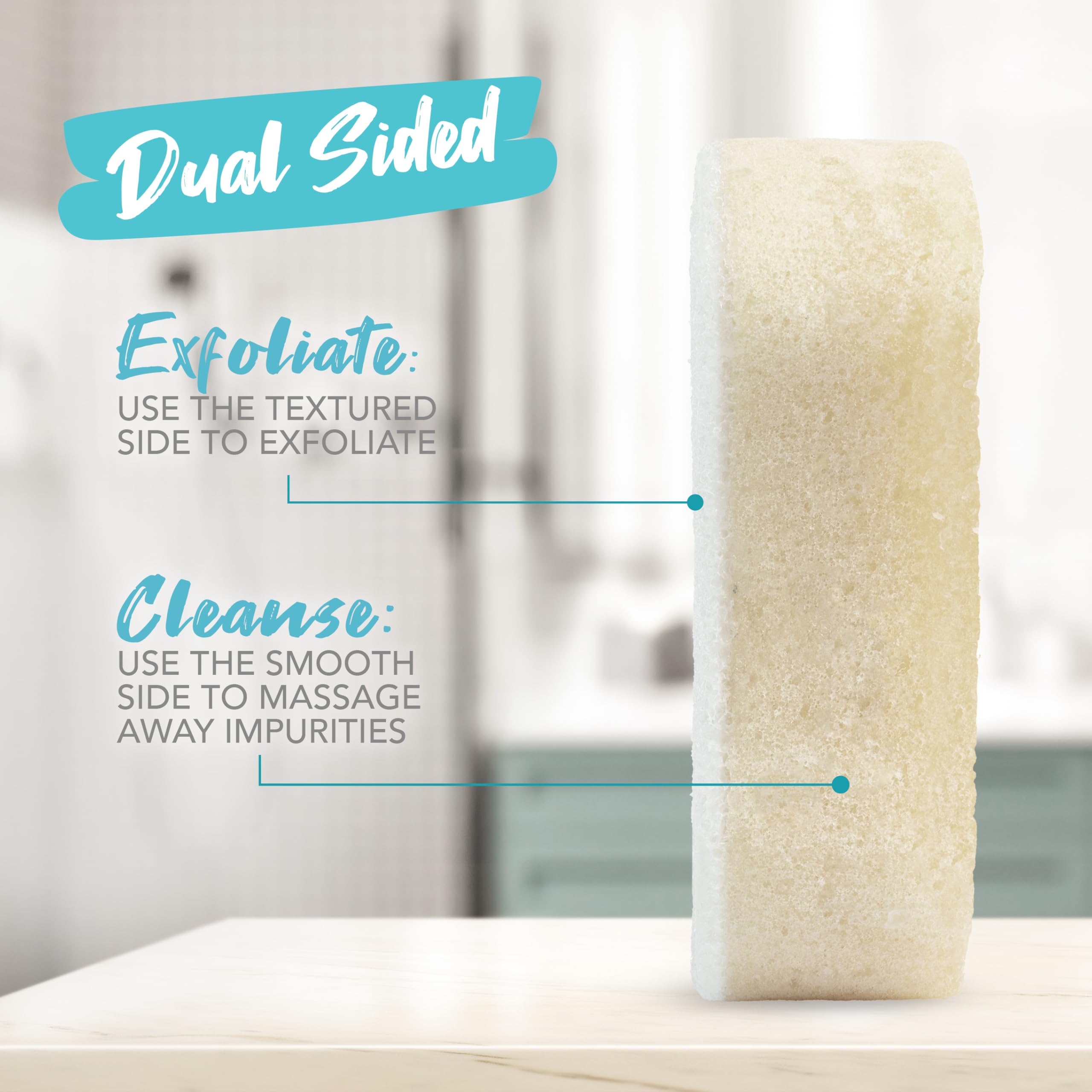 Spongeables Spa-At-Home Aroma enhances relaxation during showers.