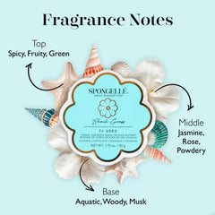 SPONGELLÉ Beach Grass Spongette aroma crisp marine en la ducha